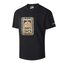 Load image into Gallery viewer, Chiefs 30th Anniversary Black/Gold Adult Supporter Tee
