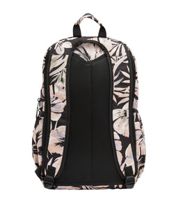 Roadie Backpack - Black Floral