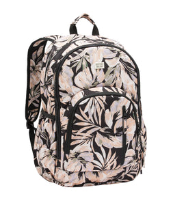Roadie Backpack - Black Floral
