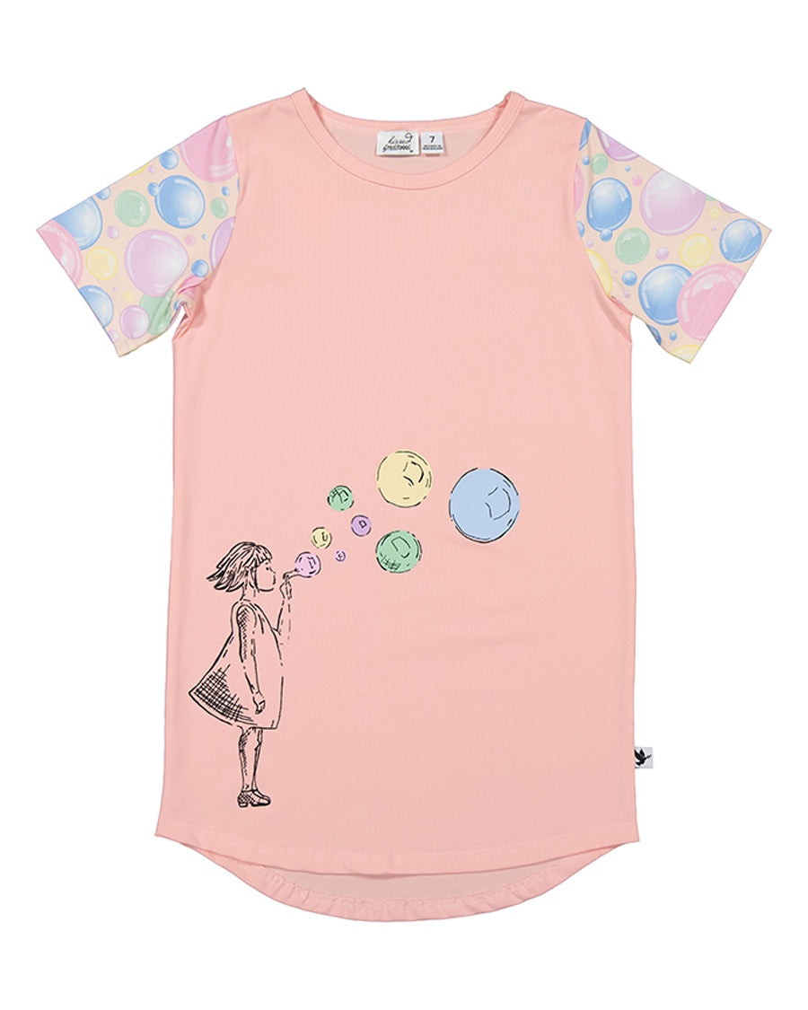 Bubbly Skater Tee Dress