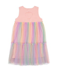 Sherbet Rainbow Princess Dress