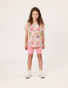 Smiley Flowers Tee