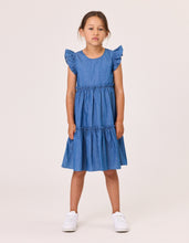 Load image into Gallery viewer, Jasmine Dress in Chambray
