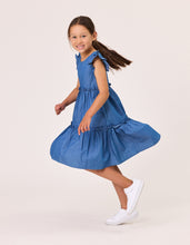 Load image into Gallery viewer, Jasmine Dress in Chambray
