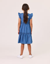 Load image into Gallery viewer, Jasmine Dress in Chambray
