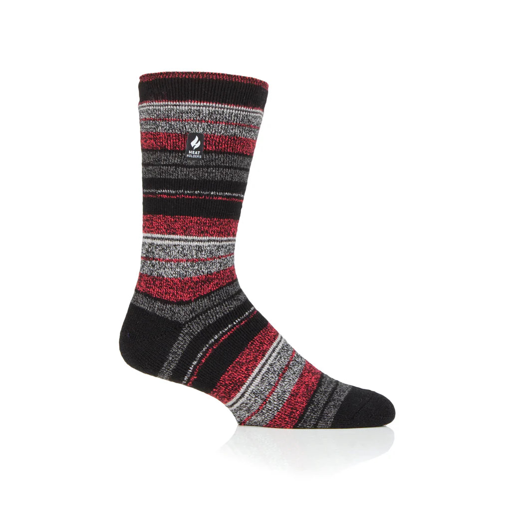 Mens Lite Multi Stripe Krakow - Black