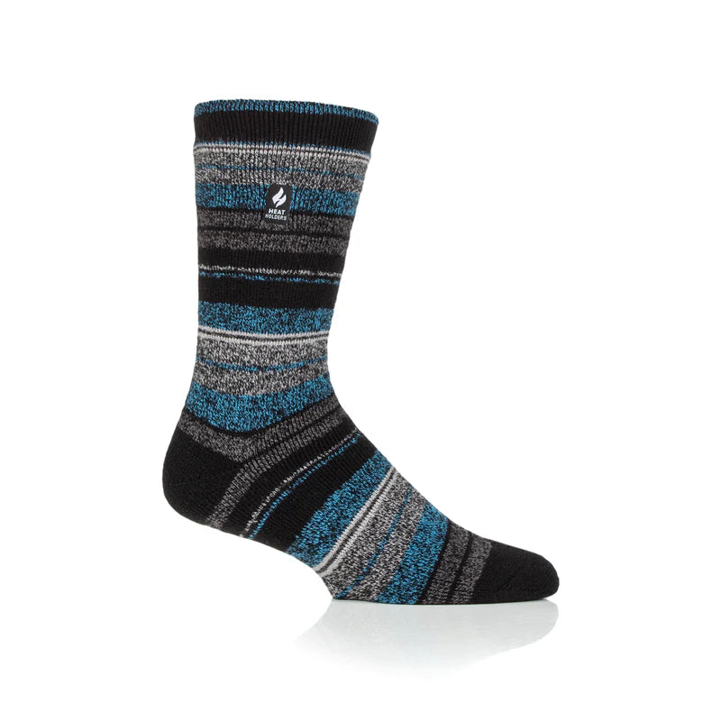 Mens Lite Multi Stripe Krakow - Charcoal