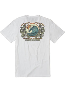 Shallows Organic Blend SS Tee - White