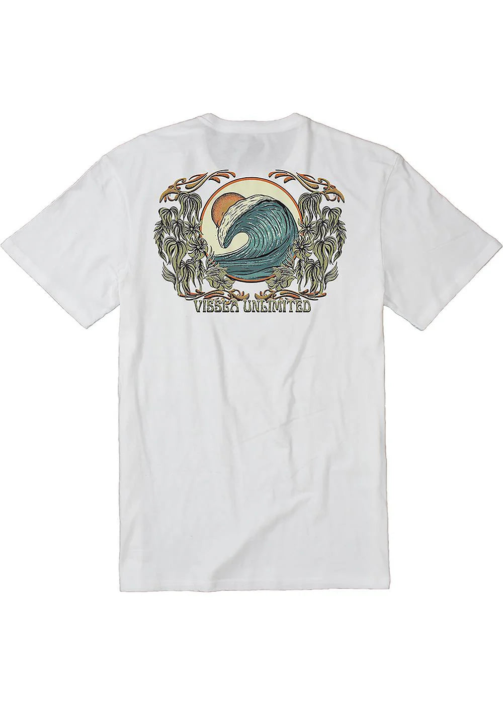 Shallows Organic Blend SS Tee - White