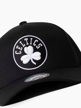 Load image into Gallery viewer, NBA Black &amp; White Flex 110 Snapback - Boston Celtics
