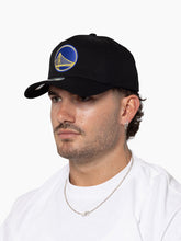 Load image into Gallery viewer, NBA Black W/ Team Logo Flex 110 Snapback - Golden State Warriors
