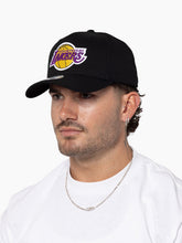 Load image into Gallery viewer, NBA Black W/ Team Logo Flex 110 Snapback - Los Angeles Lakers
