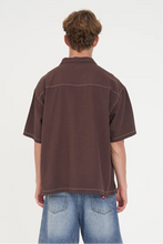 Load image into Gallery viewer, Havana Stitched Box Shirt - Cocoa
