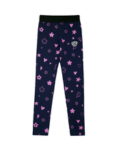Load image into Gallery viewer, Navy Icons Leggings
