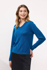 Cullen Pointelle Merino Jumper