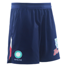 Load image into Gallery viewer, NZ Warriors Mens Gym Short - Navy
