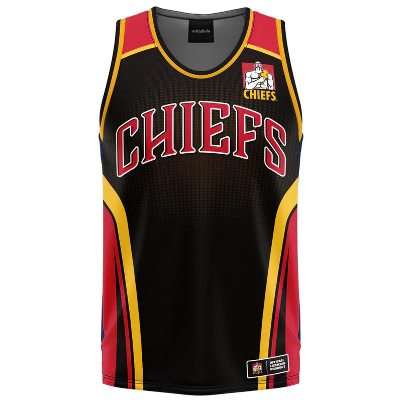 Chiefs 'Hoops' Basketball Singlet - Adult