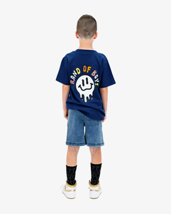 Navy BOB Smiles Tee