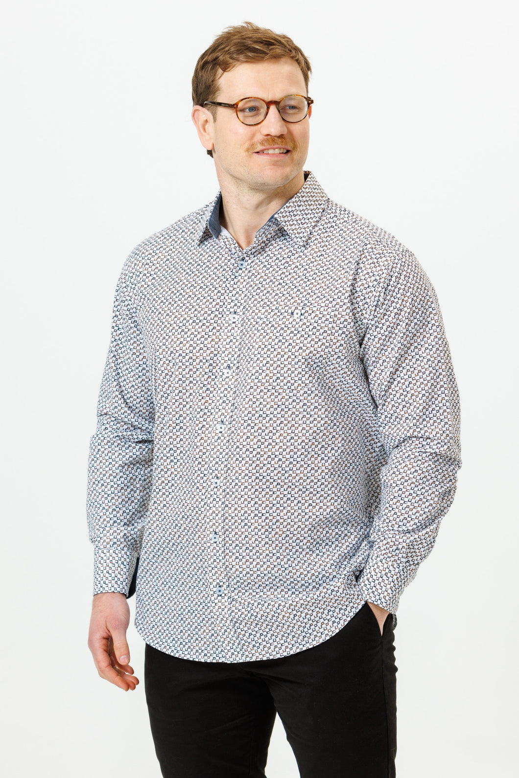 Lifestyle Cotton L/S Shirt - OO9511