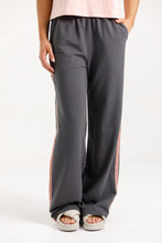 Load image into Gallery viewer, Palazzo Pants - Graphite with Blossom Tape
