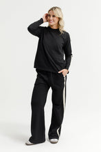Load image into Gallery viewer, Palazzo Pants - Black &amp; Sand
