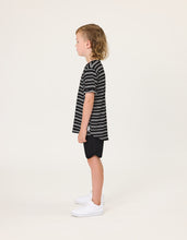 Load image into Gallery viewer, Rad Tribe Tee - Black/White Stripe
