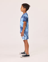 Load image into Gallery viewer, Rad Tribe Tee in Blue Tie Dye
