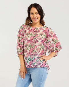 Ariel Top - Rose Garden