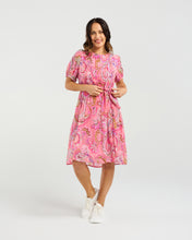 Load image into Gallery viewer, Joana Dress - Whimsy Swirl
