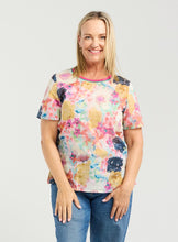 Load image into Gallery viewer, Lina Top - Floral Canvas

