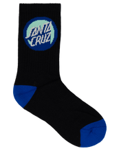 Load image into Gallery viewer, Bold Shadow Dot Crew Sock 4Pack - Black/White/GrayMarle
