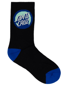 Bold Shadow Dot Crew Sock 4Pack - Black/White/GrayMarle