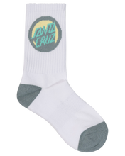 Load image into Gallery viewer, Bold Shadow Dot Crew Sock 4Pack - Black/White/GrayMarle
