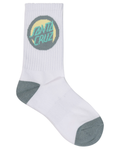 Bold Shadow Dot Crew Sock 4Pack - Black/White/GrayMarle
