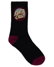 Load image into Gallery viewer, Bold Shadow Dot Crew Sock 4Pack - Black/White/GrayMarle
