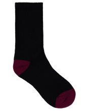 Load image into Gallery viewer, Bold Shadow Dot Crew Sock 4Pack - Black/White/GrayMarle
