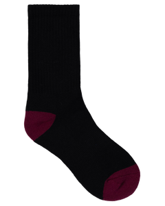 Bold Shadow Dot Crew Sock 4Pack - Black/White/GrayMarle