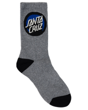 Load image into Gallery viewer, Bold Shadow Dot Crew Sock 4Pack - Black/White/GrayMarle
