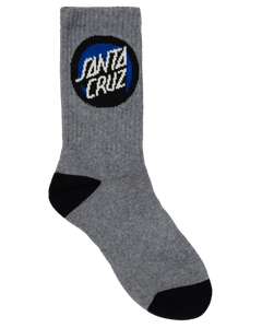 Bold Shadow Dot Crew Sock 4Pack - Black/White/GrayMarle