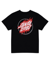 Load image into Gallery viewer, Flamed Dot Upside Down SS Tee

