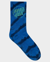 Load image into Gallery viewer, Opus Dot Crew Sock 2 Pack - Grey Tdye/Blue Tdye

