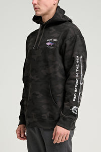 Big Blue Fleece - Black Camo