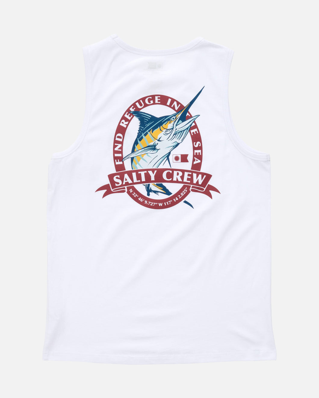 Bill Club Regular Tank - White