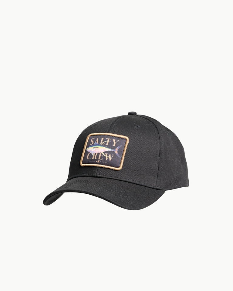 Yellowfin 6 Panel Cap - Black