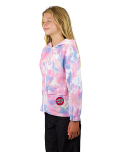 Astro Tie Dye Zip-Thru Hoody