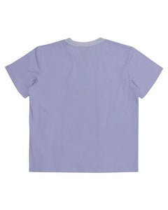 Aloha Dot Front Tee - Iris