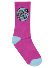 Load image into Gallery viewer, Other Dot Girls Crew Sick 4 Pack - Aqua/Pink/White
