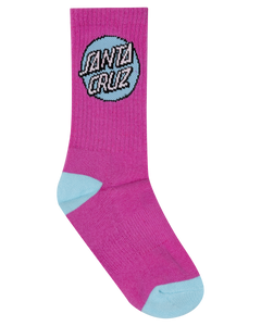Other Dot Girls Crew Sick 4 Pack - Aqua/Pink/White