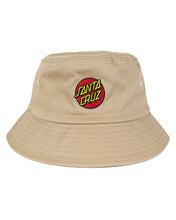 Load image into Gallery viewer, Classic Dot Patch Bucket Hat - Natural
