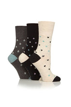 Load image into Gallery viewer, Gentle Grip 3pk Womens Sock - Micro Pattern
